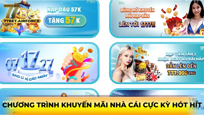 Chương trình khuyến mãi nhà cái cực kỳ hót hít